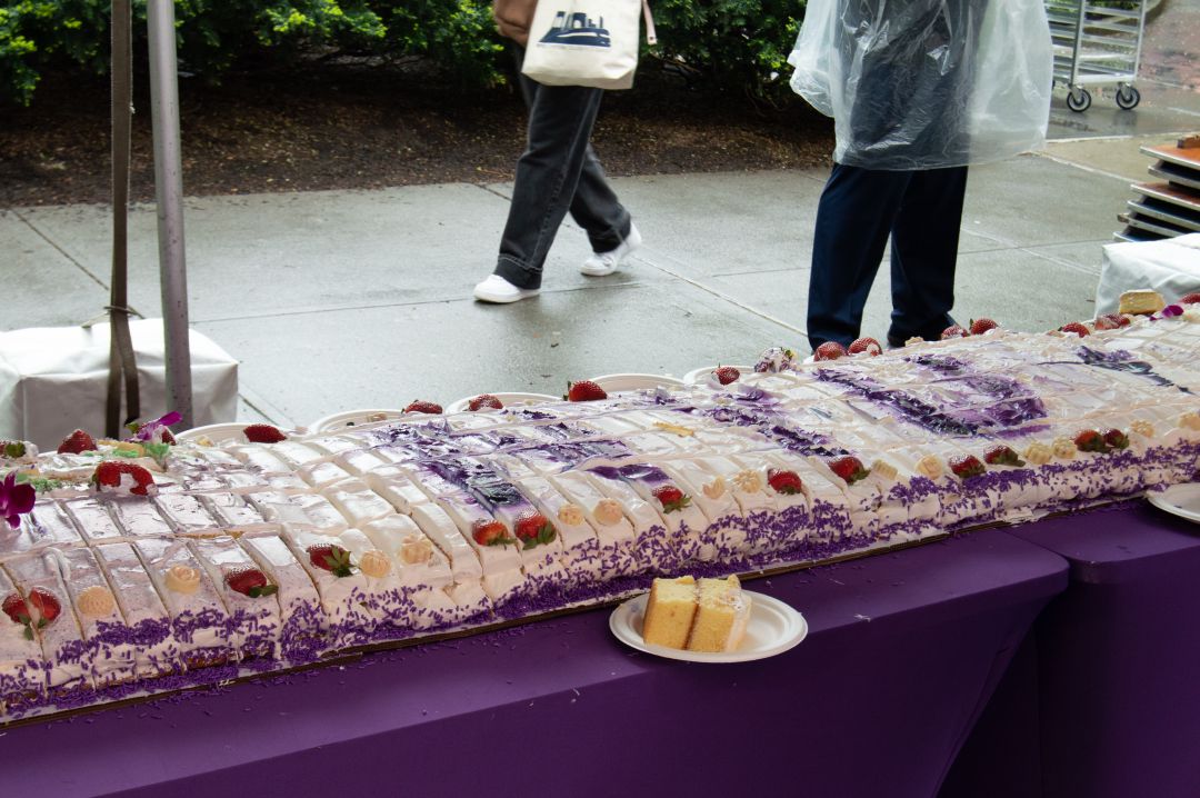 NYU Strawberry Fest Spring 2022 cake