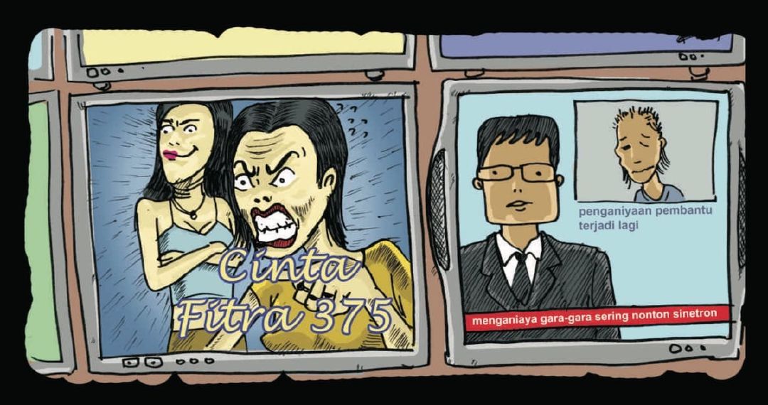 Kejarlah ilmu cukup di sinetron.